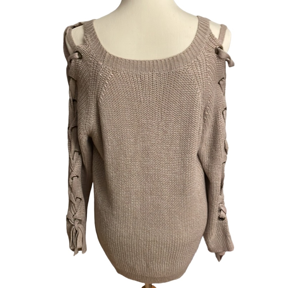 Debut Mocha Long Sleeve Sweater